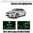thumbnail image 1 of XtremeVision Interior LED for Lexus CT200h CT200 2011-2014 8 pcs Green Interior LED Kit + Installation Tool, 1 of 7