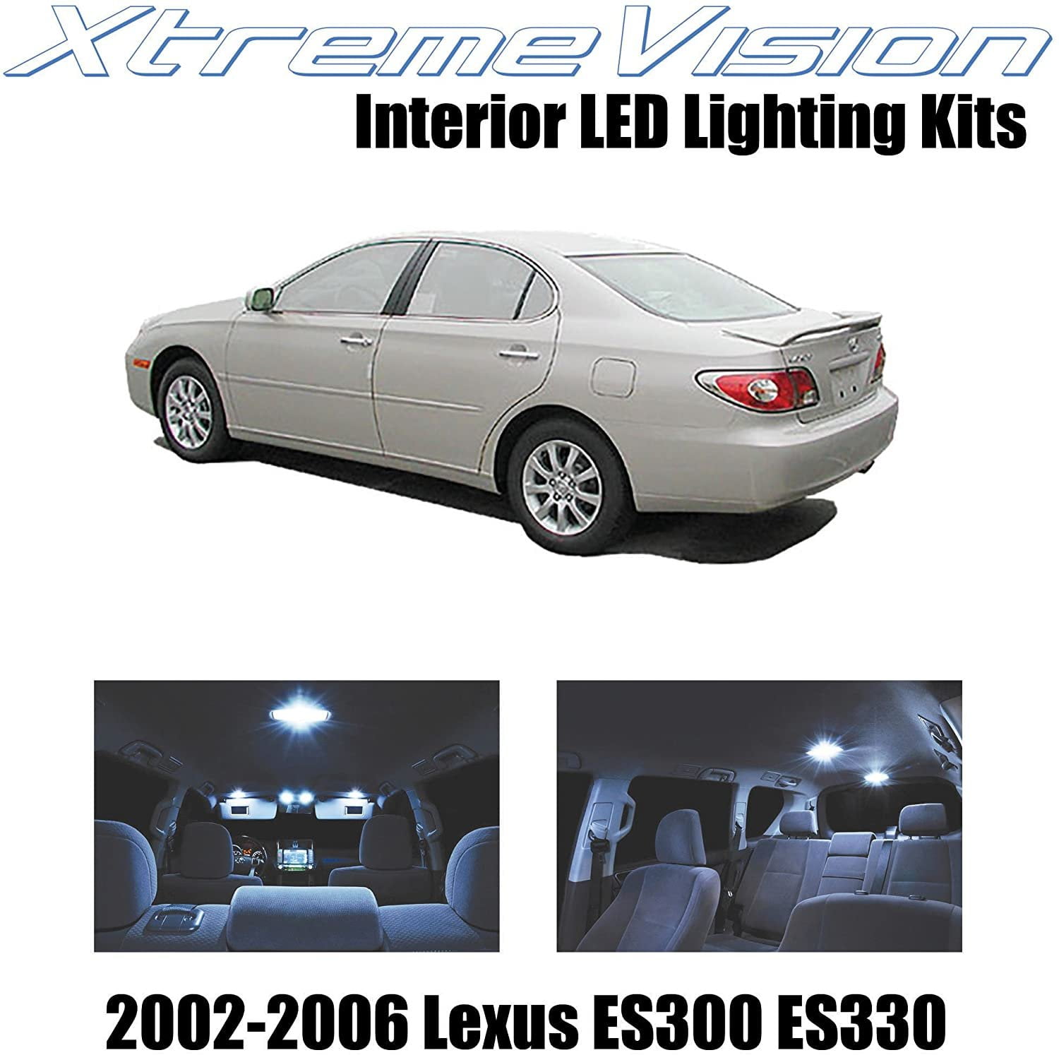 XtremeVision Interior LED for Lexus ES300 ES330 2002 2006 7 pcs