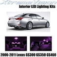 thumbnail image 1 of XtremeVision Interior LED for Lexus GS300 GS3500 GS460 2006-2011 3 pcs Pink Interior LED Kit + Installation Tool, 1 of 5
