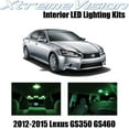 thumbnail image 1 of XtremeVision Interior LED for Lexus GS350 GS460 350 460 2012-2015 7 pcs Green Interior LED Kit + Installation Tool, 1 of 7