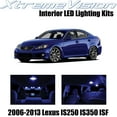 thumbnail image 1 of XtremeVision Interior LED for Lexus IS250 IS350 ISF 2006-2013 14 pcs Blue Interior LED Kit + Installation Tool Tool, 1 of 7