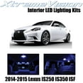 thumbnail image 1 of XtremeVision Interior LED for Lexus IS250 IS350 ISF 2014-2015 11 pcs Blue Interior LED Kit + Installation Tool, 1 of 3