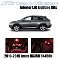 thumbnail image 1 of XtremeVision Interior LED for Lexus RX350 RX450h 2010-2015 10 pcs Red Interior LED Kit + Installation Tool, 1 of 7