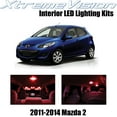 thumbnail image 1 of XtremeVision Interior LED for Mazda 2 2011-2014 4 pcs Red Interior LED Kit + Installation Tool, 1 of 6