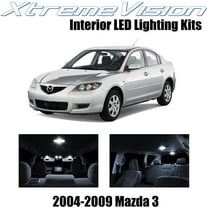 XtremeVision Interior LED for Mazda 3 MS3 2004-2009 10 pcs Pure White Interior LED Kit   Installation Tool
