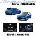 thumbnail image 1 of XtremeVision Interior LED for Mazda 3 MS3 2010-2013 Sedan Hatch 7 pcs Pure White Interior LED Kit + Installation Tool, 1 of 3