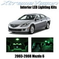 thumbnail image 1 of XtremeVision Interior LED for Mazda 6 2003-2008 8 pcs Green Interior LED Kit + Installation Tool, 1 of 4