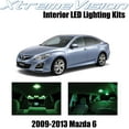 thumbnail image 1 of XtremeVision Interior LED for Mazda 6 2009-2013 7 pcs Green Interior LED Kit + Installation Tool, 1 of 3