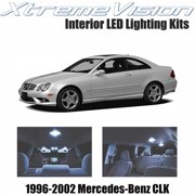 XtremeVision Interior LED for Mercedes-Benz CLK 1996-2002 5 Pieces Cool White Interior LED Kit + Installation Tool