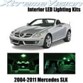 thumbnail image 1 of XtremeVision Interior LED for Mercedes SLK 2004-2011 10 pcs Green Interior LED Kit + Installation Tool, 1 of 3