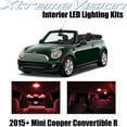 thumbnail image 1 of XtremeVision Interior LED for Mini Cooper Convertible R 2015+ 10 pcs Red Interior LED Kit + Installation Tool, 1 of 3