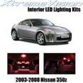 thumbnail image 1 of XtremeVision Interior LED for Nissan 350Z 2003-2008 5 pcs Red Interior LED Kit + Installation Tool, 1 of 9