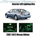 thumbnail image 1 of XtremeVision Interior LED for Nissan Altima Sedan 2007-2012 10 pcs Green Interior LED Kit + Installation Tool Tool, 1 of 6