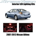thumbnail image 1 of XtremeVision Interior LED for Nissan Altima Sedan 2007-2012 10 pcs Red Interior LED Kit + Installation Tool Tool, 1 of 7