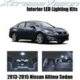 thumbnail image 1 of XtremeVision Interior LED for Nissan Altima Sedan 2013-2015 7 pcs Cool White Interior LED Kit + Installation Tool, 1 of 9