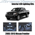 thumbnail image 1 of XtremeVision Interior LED for Nissan Frontier 2005-2015 5 pcs Cool White Interior LED Kit + Installation Tool, 1 of 7