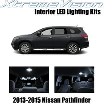 XtremeVision Interior LED for Nissan Pathfinder 2013-2015 9 pcs Pure White Interior LED Kit   Installation Tool