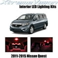 thumbnail image 1 of XtremeVision Interior LED for Nissan Quest 2011-2015 8 pcs Red Interior LED Kit + Installation Tool Tool, 1 of 7