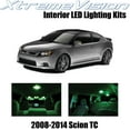 thumbnail image 1 of XtremeVision Interior LED for Scion TC 2008-2014 10 pcs Green Interior LED Kit + Installation Tool, 1 of 7