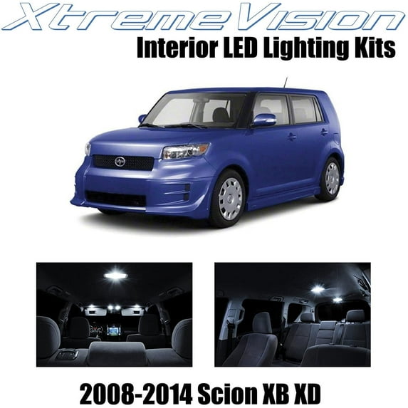 XtremeVision Interior LED for Scion XB XD 2008-2014 12 pcs Pure White Interior LED Kit + Installation Tool