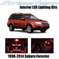 thumbnail image 1 of XtremeVision Interior LED for Subaru Forester 1998-2014 6 pcs Red Interior LED Kit + Installation Tool, 1 of 7