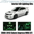 thumbnail image 1 of XtremeVision Interior LED for Subaru Impreza WRX STI Sedan 2008-2013 6 pcs Green Interior LED Kit + Installation Tool Tool, 1 of 7