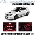 thumbnail image 1 of XtremeVision Interior LED for Subaru Impreza WRX STI Sedan 2008-2013 6 pcs Red Interior LED Kit + Installation Tool Tool, 1 of 6