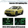 thumbnail image 1 of XtremeVision Interior LED for Subaru XV Crosstrek 2013-2015 6 pcs Green Interior LED Kit + Installation Tool, 1 of 7