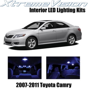 XtremeVision Interior LED for Toyota Camry 2007-2011 12 pcs Blue Interior LED Kit + Installation Tool