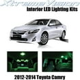 thumbnail image 1 of XtremeVision Interior LED for Toyota Camry 2012-2014 14 pcs Green Interior LED Kit + Installation Tool, 1 of 7
