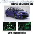 thumbnail image 1 of XtremeVision Interior LED for Toyota Corolla 2015+ 6 pcs Green Interior LED Kit + Installation Tool, 1 of 7
