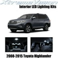 thumbnail image 1 of XtremeVision Interior LED for Toyota Highlander 2008-2015 16 pcs Pure White Interior LED Kit + Installation Tool, 1 of 7