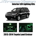 thumbnail image 1 of XtremeVision Interior LED for Toyota Land Cruiser 2013-2014 9 pcs Green Interior LED Kit + Installation Tool, 1 of 7