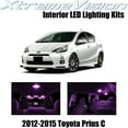 thumbnail image 1 of XtremeVision Interior LED for Toyota Prius C 2012-2015 5 pcs Pink Interior LED Kit + Installation Tool, 1 of 5