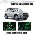 thumbnail image 1 of XtremeVision Interior LED for Toyota RAV4 2006-2014 6 pcs Green Interior LED Kit + Installation Tool, 1 of 7