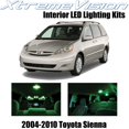 thumbnail image 1 of XtremeVision Interior LED for Toyota Sienna 2004-2010 14 pcs Green Interior LED Kit + Installation Tool, 1 of 8