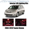 thumbnail image 1 of XtremeVision Interior LED for Toyota Sienna 2004-2010 14 pcs Red Interior LED Kit + Installation Tool, 1 of 7