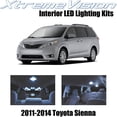 thumbnail image 1 of XtremeVision Interior LED for Toyota Sienna 2011-2014 13 pcs Cool White Interior LED Kit + Installation Tool Tool, 1 of 7