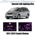 thumbnail image 1 of XtremeVision Interior LED for Toyota Sienna 2011-2014 13 pcs Pink Interior LED Kit + Installation Tool Tool, 1 of 5
