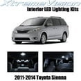 thumbnail image 1 of XtremeVision Interior LED for Toyota Sienna 2011-2014 13 pcs Pure White Interior LED Kit + Installation Tool Tool, 1 of 7