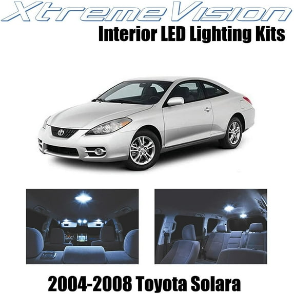 XtremeVision Interior LED for Toyota Solara 2004-2008 3 pcs Cool White Interior LED Kit + Installation Tool