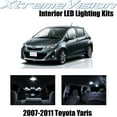 thumbnail image 1 of XtremeVision Interior LED for Toyota Yaris 2007-2011 6 pcs Pure White Interior LED Kit + Installation Tool, 1 of 7