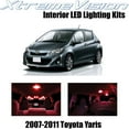 thumbnail image 1 of XtremeVision Interior LED for Toyota Yaris 2007-2011 6 pcs Red Interior LED Kit + Installation Tool, 1 of 7
