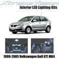 thumbnail image 1 of XtremeVision Interior LED for Volkswagen Golf GTI MK4 1999-2005 9 Pieces Cool White Interior LED Kit + Installation Tool, 1 of 9