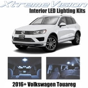 XtremeVision Interior LED for Volkswagen Touareg 2016+ T4 21 Pieces Cool White Interior LED Kit + Installation Tool