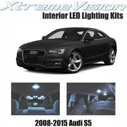 XtremeVision LED for Audi S5 2008-2015 12 Pieces Cool White Premium Interior LED Kit Package + Installation Tool