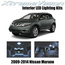 XtremeVision LED for Nissan Murano 2009-2014 (10 Pieces) Cool White Premium Interior LED Kit Package   Installation Tool