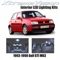 thumbnail image 1 of XtremeVision LED for Volkswagen Golf GTI MK3 1993-1998 9 Pieces Cool White Premium Interior LED Kit Package + Installation Tool, 1 of 9