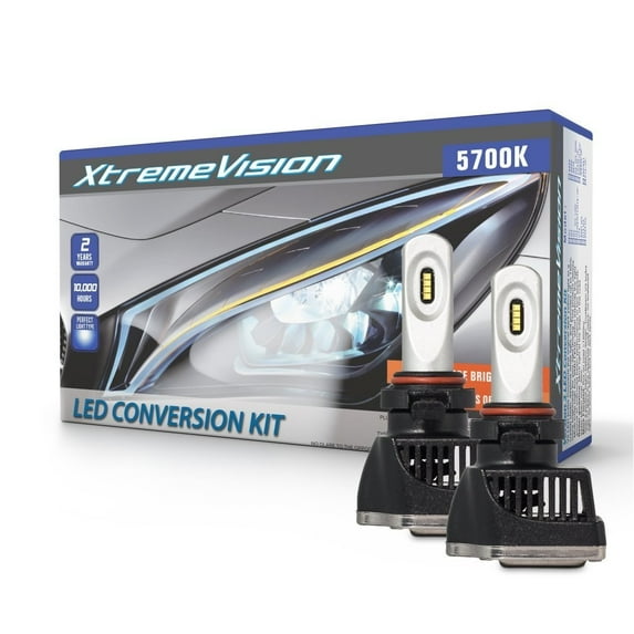 XtremeVision V3 48W 7,200LM - 5202 LED Headlight Conversion Kit - 5700K Philips LED - 2017 Model