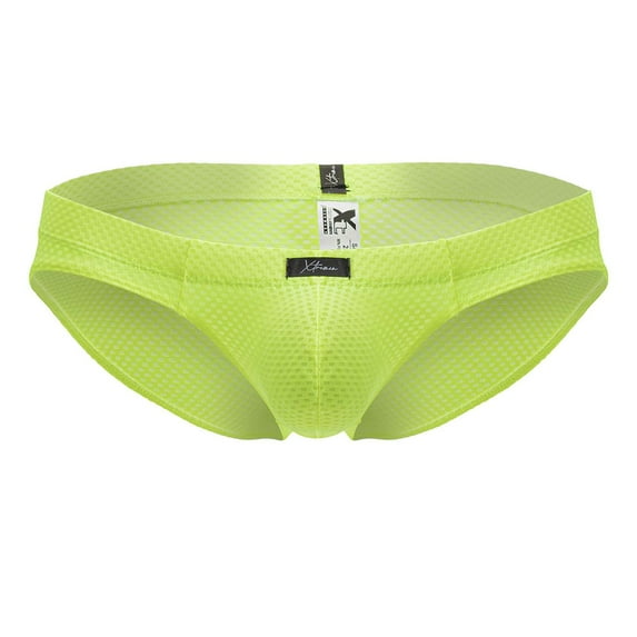 Xtremen Fashion Underwear 91227 Microfiber Briefs Color Neon Green Size S
